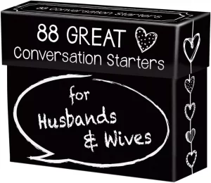 88 Great Conversation Starter for husband & wife