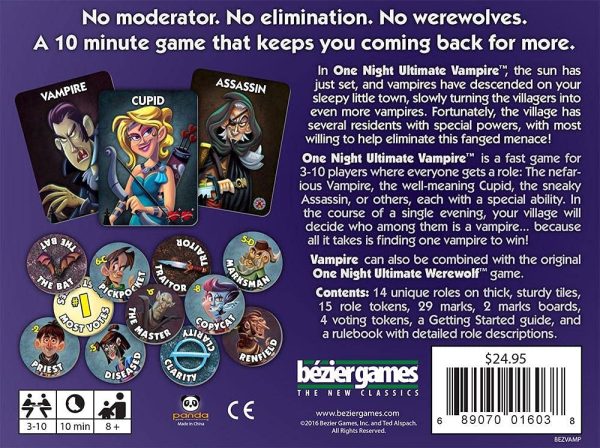 One Night Ultimate Vampire board Game - Image 3