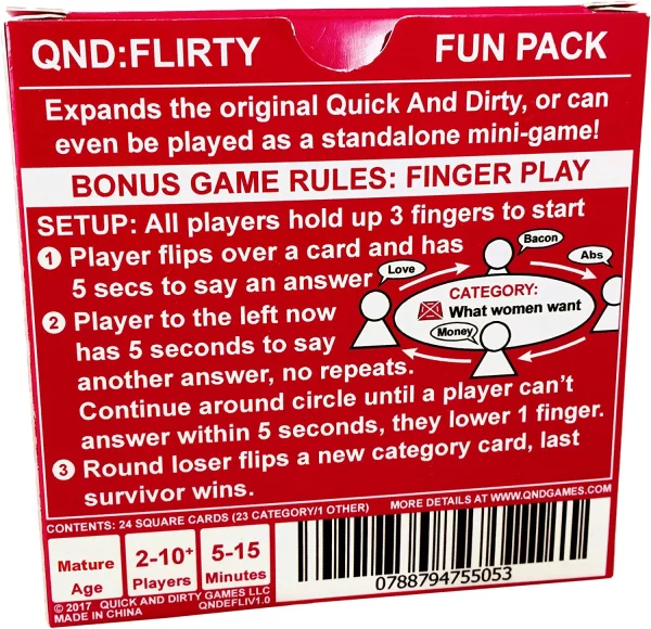 Quick and Dirty – Flirty Fun Pack - Image 3